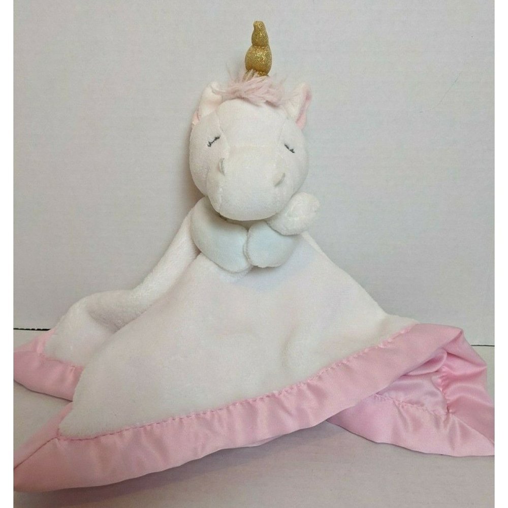 Carters Plush Unicorn Baby Security Blanket